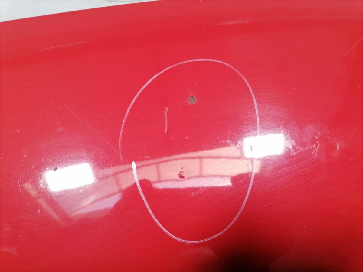 Suzuki 4 EZ MZ original Motorhaube Rot Bj.2007